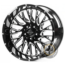 Off Road Wheels OW744 10x20 10x127 ET-12 DIA87.1 Machine black