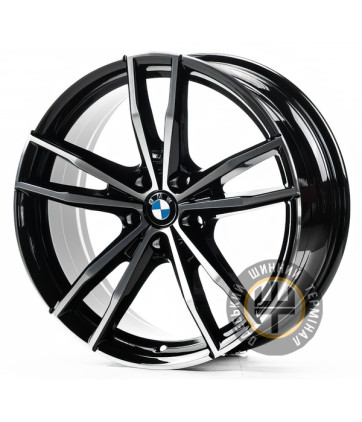 Replica B913 8x19 5x112 ET27 DIA66.6 Machine black
