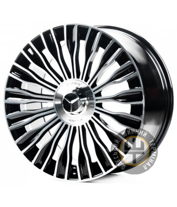 Replica MR3152 8.5x19 5x112 ET36 DIA66.5 Черный с алмазной механической обработкой лицевой поверхности