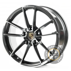 Replica PR050 11.5x21 5x130 ET67 DIA71.6 Серый, полированные спицы и обод