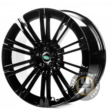 Replica LR52341 9x22 5x108 ET45 DIA63.4 Gloss Black (Черный глянец)