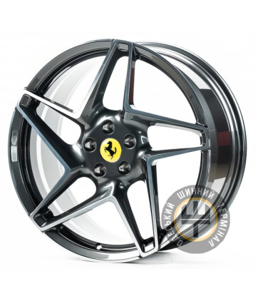 Replica FORGED FER7274 9x20 5x114.3 ET45 DIA67.1 Dark Gunmetal Machined Face