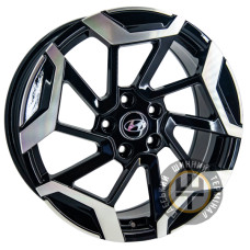Replica Hyundai GT 3S180 7.5x18 5x114.3 ET52 DIA67.1 Machine black