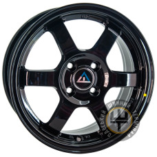 VLF VLF66 6.5x15 4x100 ET40 DIA73.1 Black