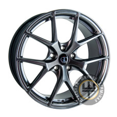 GT 7258 7.5x17 5x108 ET35 DIA73.1 Hyper black (Насыщенный черный, иногда темно-серебристый)