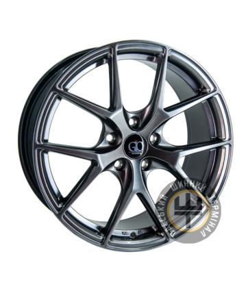 GT 7258 7.5x17 5x108 ET35 DIA73.1 Hyper black (Насыщенный черный, иногда темно-серебристый)