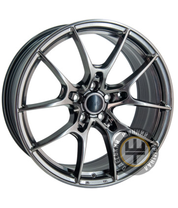 GT WC001 8.5x19 5x114.3 ET35 DIA73.1 Hyper black (Насыщенный черный, иногда темно-серебристый)