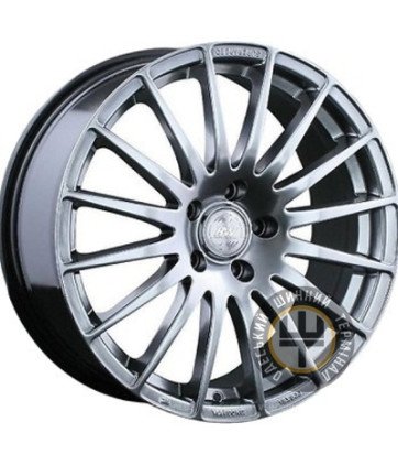 Racing Wheels H-305 6.5x15 5x105 ET39 DIA56.6 Cупер титановый (темное серебро)