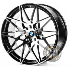 Flow Forming FF8023 8.5x19 5x120 ET30 DIA72.56 Черный с алмазной механической обработкой лицевой поверхности