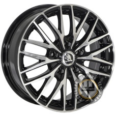 Zorat Wheels ZW-4178 6x15 5x112 ET43 DIA57.1 Black polished (Черный с полированной лицевой частью)