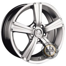 Racing Wheels H-326 6.5x15 5x120 ET40 DIA72.6 Black full polished