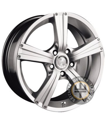 Racing Wheels H-326 6.5x15 5x120 ET40 DIA72.6 Hyper Silver (Cупер серебро)