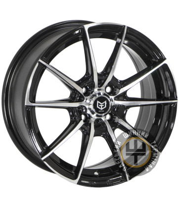 Zorat Wheels ZW-3367 6x14 4x100 ET35 DIA67.1 Black polished (Черный с полированной лицевой частью)