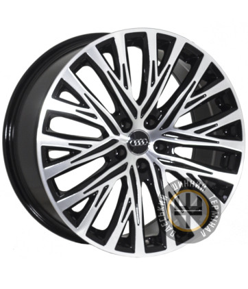 Zorat Wheels ZW-7908 9x20 5x112 ET28 DIA66.6 Black polished (Черный с полированной лицевой частью)