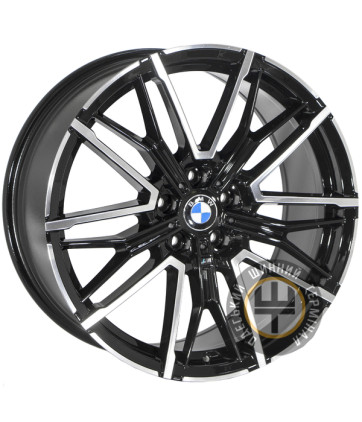 Zorat Wheels ZW-BK3S1284 8x19 5x112 ET30 DIA66.6 Black polished (Черный с полированной лицевой частью)