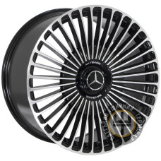 Zorat Wheels ZW-BK3S1319 9.5x20 5x112 ET43 DIA66.6 Black polished (Черный с полированной лицевой частью)