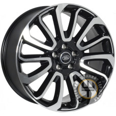 Zorat Wheels ZW-D1055 9.5x22 5x120 ET42 DIA72.6 Black polished (Черный с полированной лицевой частью)