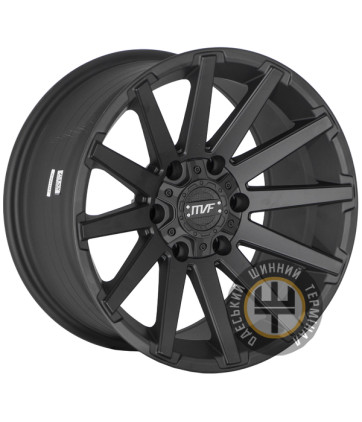Zorat Wheels ZW-D2848 9x17 6x139.7 ET0 DIA106.1 Matt Black-front diamond cut (Матовая черная алмазная огранка)