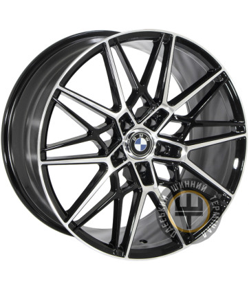 Zorat Wheels ZW-YA3280 10x20 5x120 ET40 DIA74.1 Black polished (Черный с полированной лицевой частью)