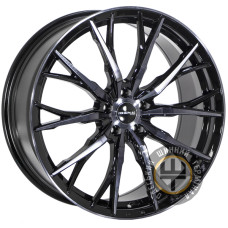 Zorat Wheels ZW-YA4409 8.5x20 5x108 ET45 DIA73.1 Black polished (Черный с полированной лицевой частью)