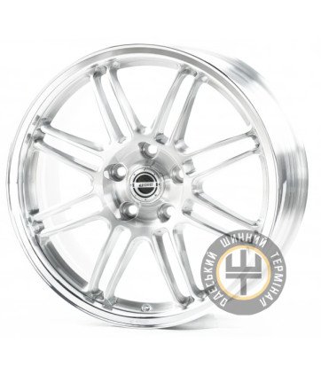 WS FORGED WS-216C 8.5x18 5x120 ET30 DIA72.5 Silver lip polish