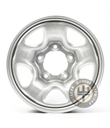 Wheel Metall 1504 6.5x16 5x150 ET50 DIA110 Silver (Серебро)