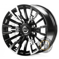 Replica NS687 8x17 6x139.7 ET10 DIA110.1 Machine black