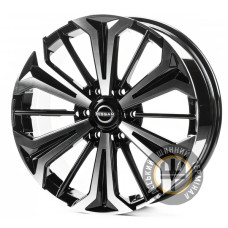 Replica NS901 8x20 6x139.7 ET35 DIA77.8 Черный с алмазной механической обработкой лицевой поверхности