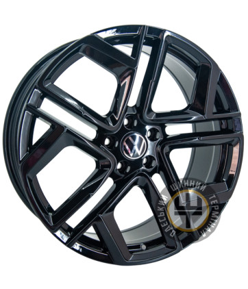 Replica Volkswagen GT 3S1243 8.5x20 5x112 ET38 DIA57.1 Black