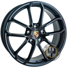 Replica Porsche A419F 8.5x20 5x130 ET50 DIA71.56 Black Matt (Черный матовый)