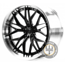 WS FORGED WS-MR033C 11x20 5x112 ET24 DIA66.45 Satin black lip polish