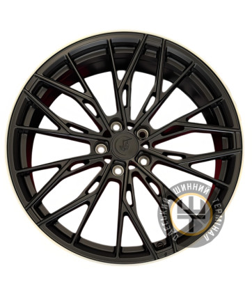 WS FORGED WS-037C 8.5x20 5x112 ET35.5 DIA66.45 Satin black lip polish