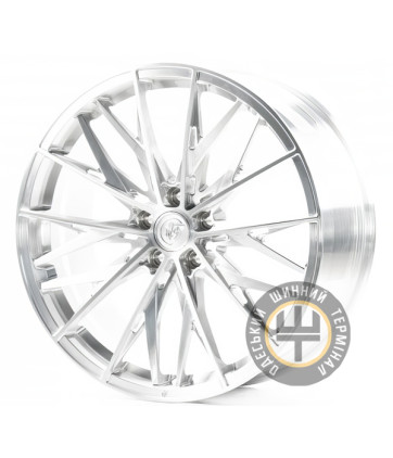 WS FORGED WS-038C 9.5x20 5x112 ET51 DIA66.45 Brushed Matte Silver
