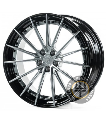 WS FORGED WS-039C 9.5x21 5x112 ET25 DIA66.45 SATIN_GREY_LIP_GLOSS_BLACK