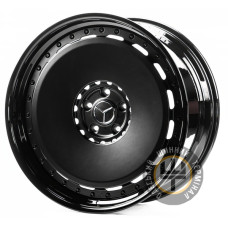 WS FORGED WS-MR005C 11x23 5x130 ET20 DIA84 SATIN BLACK GLOSSY BLACK LIP