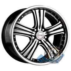 Racing Wheels H-434 8.5x20 5x112 ET45 DIA66.6 Black full polished