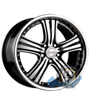 Racing Wheels H-434 8.5x20 5x112 ET45 DIA66.6 Black full polished