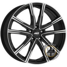 Aez Montreal dark 7.5x19 5x114.3 ET50 DIA71.6 Black Polished (Черный с полированной лицевой частью)
