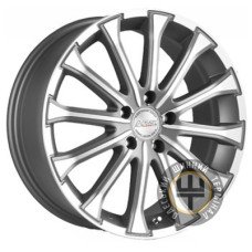 Racing Wheels H-461 7.5x18 5x114.3 ET45 DIA73.1 Темно-серый матовый полностью полированный