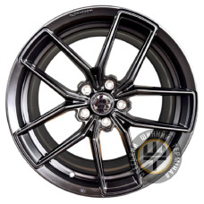Koko FF138 8x18 5x114.3 ET38 DIA73.1 Black Matt (Черный матовый)