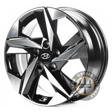 Replica HND3331 7x17 5x114.3 ET49 DIA67.1 Dark Gunmetal Machined Face