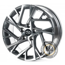 Replica HND3318 7x17 5x114.3 ET51 DIA67.1 Dark Gunmetal Machined Face