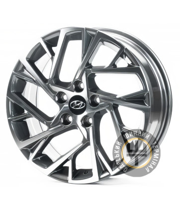 Replica HND3318 7x17 5x114.3 ET51 DIA67.1 Dark Gunmetal Machined Face