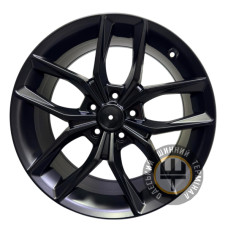 Replica HY-107 8x18 5x114.3 ET45 DIA67.1 Black Matt (Черный матовый)