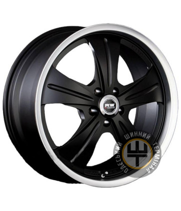 Racing Wheels H-611 10x22 5x150 ET45 DIA110.2 Dull black (Черный матовый)