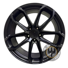 Replica PO-022 10x22 5x130 ET45 DIA71.6 Black Matt (Черный матовый)