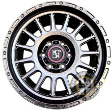 Koko FF573 8.5x17 6x139.7 ET0 DIA110.1 Graphite