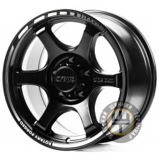 Off Road Wheels OW2805 8.5x17 5x127 ET0 DIA71.5 Matt_Black_Lip_Machine