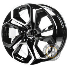 Replica SK17654 7.5x17 5x112 ET45 DIA57.1 Satin black