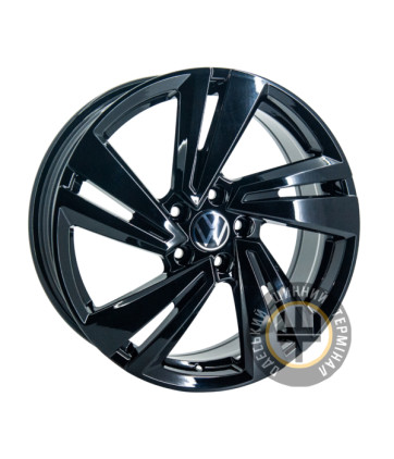 Replica Volkswagen GT 3S1282 7x18 5x112 ET45 DIA57.1 Black